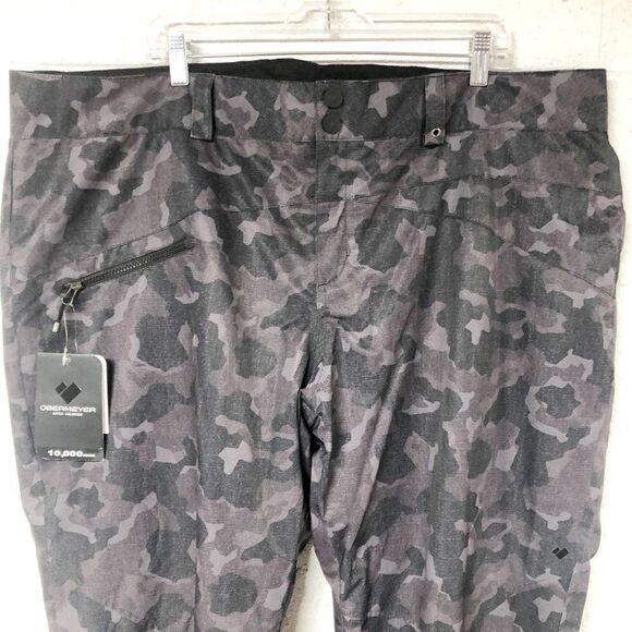 Obermeyer Malta Ski Snow Pants Dark Denim Camo NWT Womens Size 20 - Picture 5 of 12